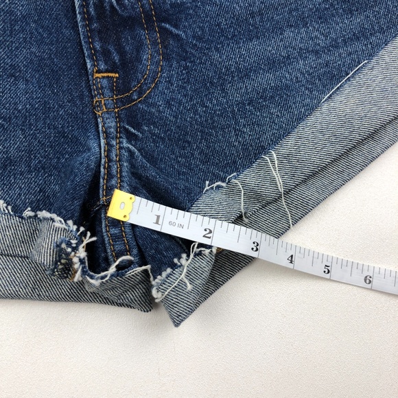 Lucky Brand Mid Rise Cut Off Jean Short - Picture 5 of 8